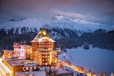 St Moritz .